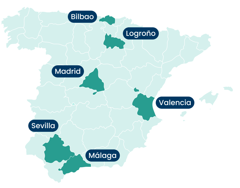 Mapa Provincias INVA BPO versión Movil